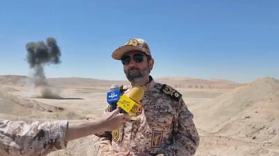  توضیحات سردار حسن‌زاده درباره آمادگی کامل نیرو‌های رزمی برای مقابله با تحرکات دشمن