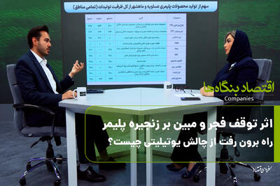  اثر توقف فجر و مبین بر زنجیره پلیمر