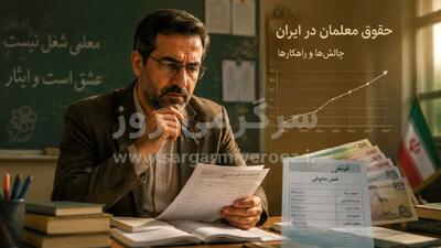  واریزی ۲۶ تا ۴۶ میلیون تومان برای معلمان | جزییات افزایش حقوق فرهنگیان اعلام شد