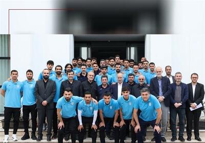  بازدید پزشکیان از کمپ تیم ملی و اردوی آماده سازی تیم ملی فوتبال - تسنیم