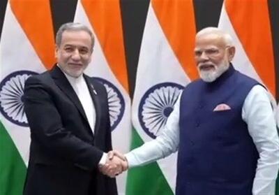  عراقچی با نخست وزیر هند دیدار کرد