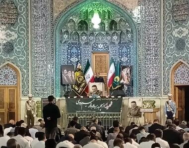  برگزاری مراسم چهلمین روز شهادت امیر سپهبد سید عبدالرحیم موسوی در شهرری