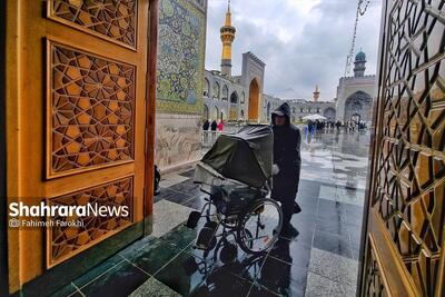  بعدازظهر بارانی مشهد + عکس و فیلم (۲۴ اردیبهشت ۱۴۰۵)