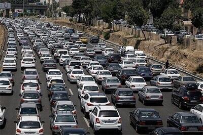  ترافیک سنگین در این بزرگراه؛ آخرین وضعیت جاده‌های کشور