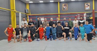 بازدید معاون ورزش قهرمانی وزیر ورزش از اردوی تیم ملی MMA