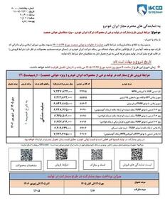  پیش فروش 8 محصول ایران خودرو از فردا