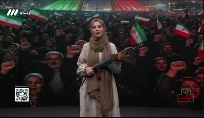  آموزش استفاده از کلاشینکف به مردم در صداوسیما/ فیلم