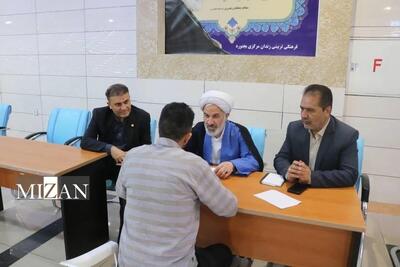  بازدید رئیس کل دادگستری خراسان شمالی از زندان مرکزی بجنورد