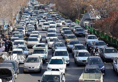  ترافیک سنگین در محور هراز و برخی آزادراه‌های منتهی به تهران