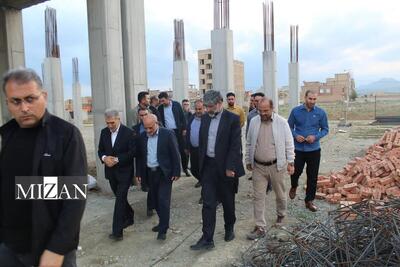  رئیس کل دادگستری استان آذربایجان غربی از پروژه توسعه دادسرای عمومی و انقلاب سلماس بازدید کرد