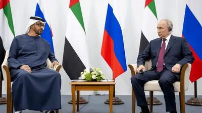  گفت‌وگوی رئیس‌جمهور روسیه و رئیس امارات درباره ایران