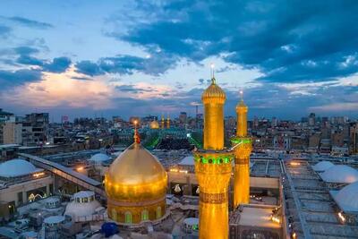  سیاه‌پوش شدن حرم سیدالشهدا (علیه السلام) در آستانه سالروز شهادت امام جواد (علیه السلام) + فیلم
