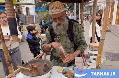 کوچک ترین کافه جهان، در حال حرکت در شهرهای ایران/ قهوه... جوش، روی دوش! +تصاویر