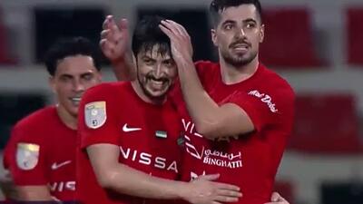  درخشش سعید و سردار؛ گل اول شباب الاهلی به البطائح