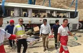  مرگ ۶ کارگر عسلویه در حادثه تصادف/ ۲۰ کارگر دیگر مصدوم شدند