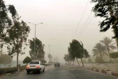  پیمایش توفان با سرعت 97 کیلومتر بر ساعت در شهرستان سبزوار