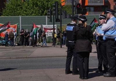  سرکوب جنبش حامی فلسطین در بریتانیا زیر ذره‌بین - تسنیم