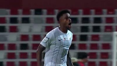  گل اول البطائح به شباب الاهلی توسط بورگس