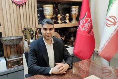  پیام تبریک مدیرعامل باشگاه پرسپولیس به پهلوان یوسفی