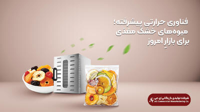 روش خشک کردن موز با دستگاه میوه خشک کن | راهنمای انتخاب تجهیزات صنعتی