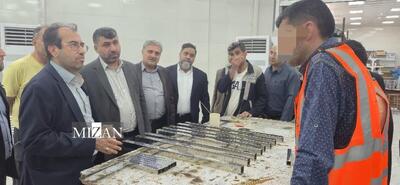  رئیس‌کل دادگستری خوزستان از بنیاد تعاون زندانیان استان بازدید کرد     