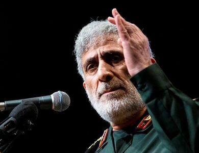  پیام سردار قاآنی در پی شهادت فرمانده گردان‌های عزالدین قسام