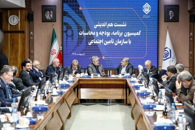  رایزنی تامین‌اجتماعی با کمیسیون برنامه و بودجه/ بررسی مسائل مالی و بیمه‌ای در دستور کار