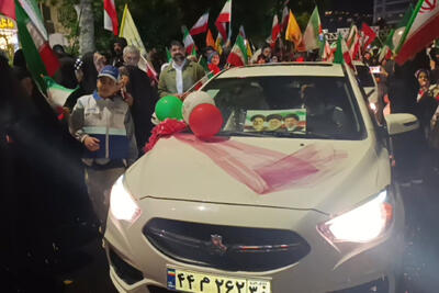  عروسی‌شان را با شور انقلاب گره زدند