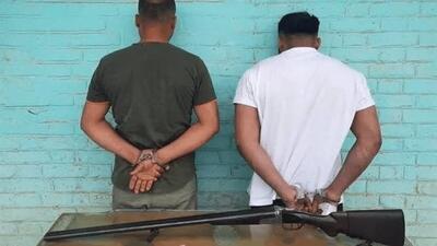  کشف ۲ قبضه سلاح شکاری غیرمجاز در میامی؛ دستگیری ۲ متخلف در بخش کالپوش