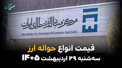  قیمت ارز حواله‌ای امروز سه‌شنبه ۲۹ اردیبهشت؛ آخرین نرخ‌ها و روند بازار