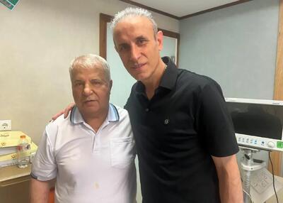  عیادت سرمربیان سابق پرسپولیس از علی پروین
