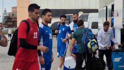  ورود بازیکنان تیم ملی به تمرینات