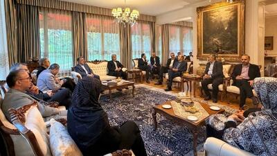  دیدار وزیر بهداشت با تعدادی از نخبگان و پزشکان ایرانی مقیم سوئیس