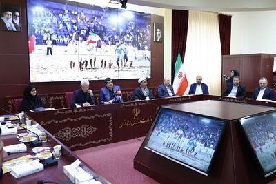  نشست وزیر ورزش با روسای فدراسیون‌‎ها و انجمن‌های ورزشی