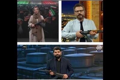  یک تصویر، چند برداشت؛ ماجرای آموزش اسلحه در قاب تلویزیون