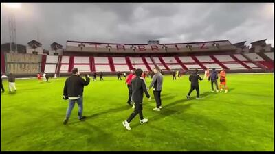  اولین برد سال فوتبال تبریز زیر باران سیل آسا + ویدئو