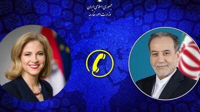  وزرای امور خارجه ایران و اتریش گفت‌وگو کردند
