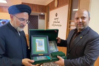  دیدار رئیس سازمان اوقاف با معاون امور رسانه‌ای و تبلیغات وزارت ارشاد