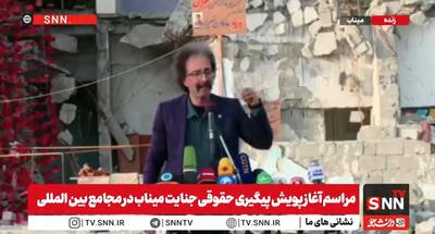  کنایه سنگین بابک خواجه‌پاشا به حاضران فارسی زبان در جشنواره فیلم«کن»: جشنواره‌های بین‌المللی زیر سایه صهیونیسم، لال شده‌اند! / شرم بر هر هنرمند و جشنواره ای که از کودکان میناب نگوید + فیلم