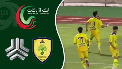  خلاصه بازی نفت و گاز گچساران 2 - سایپا 1