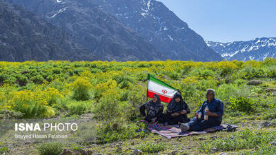  کمپ در «کوه گُل» دنا        