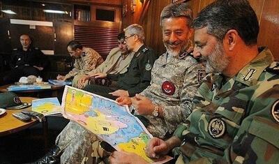  تصاویری از شهیدان باقری و موسوی در کنار امیر سیاری در دریای عمان