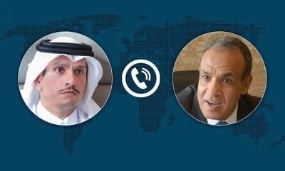  بررسی آخرین تحولات منطقه در گفت وگوی تلفنی وزیران خارجه قطر و مصر