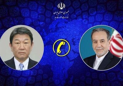  گفتگوی تلفنی وزیر خارجه ژاپن و عراقچی - تسنیم