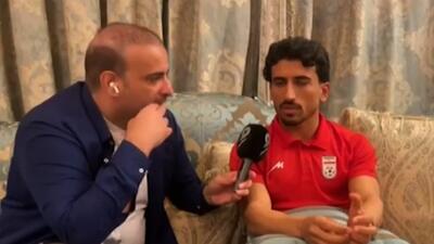  صالح حردانی: مصدومیت چشمی جزئی است