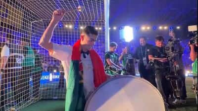  رونالدو برای النصر طبل به‌دست شد!