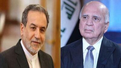  رایزنی عراقچی و همتای عراقی درباره مذاکرات