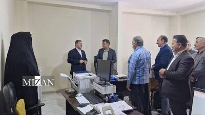  بازدید رئیس کل دادگستری استان ایلام از مجتمع اجرای احکام 