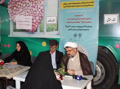  ارائه مشاوره رایگان به ۱۰۷ زوج جوان در شیراز