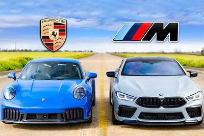  نبرد اسپرت‌های آلمانی، بی‌ام‌و M8 سریع‌تر است یا پورشه 911 GTS هیبرید؟ - پدال